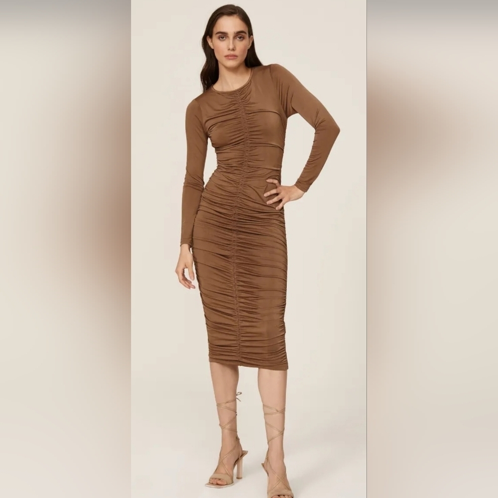 Minkpink Willow Ruched Jersey Dress size Small. Homecoming